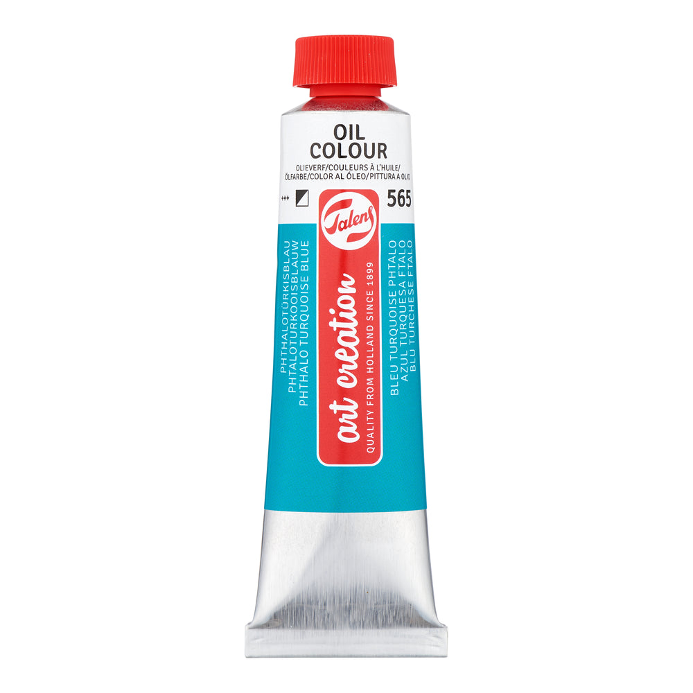 Talens Art Creation Yağlı Boya 40 ml 565 Phthalo Turquoise Blue