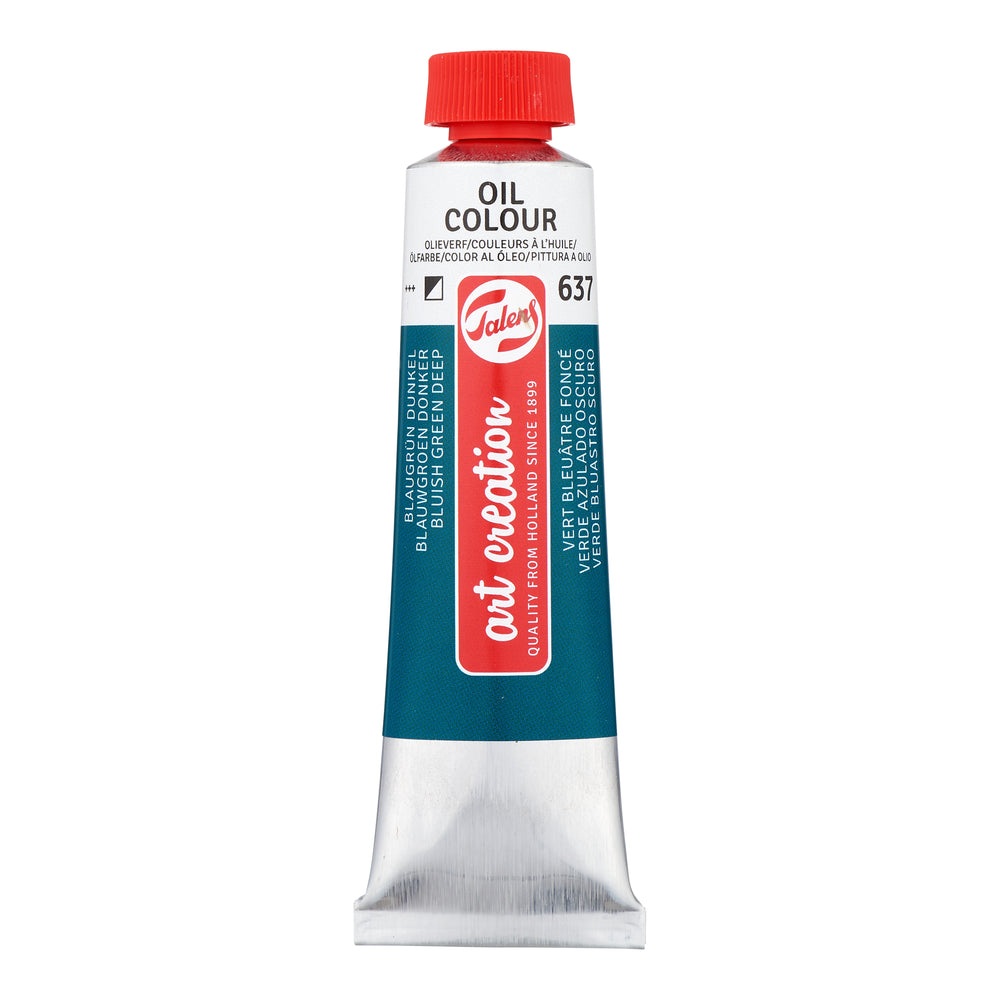 Talens Art Creation Yağlı Boya 40 ml 637 Bluish Green Deep