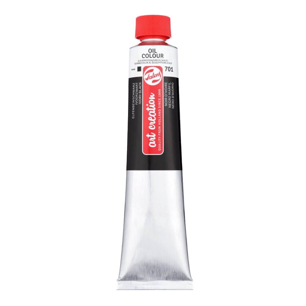 Talens Art Creation Yağlı Boya 200 ml 701 Ivory Black