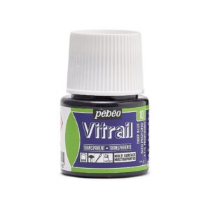 Pebeo Vitrail Transparan Cam Boyası 45 ml Deep Blue 10