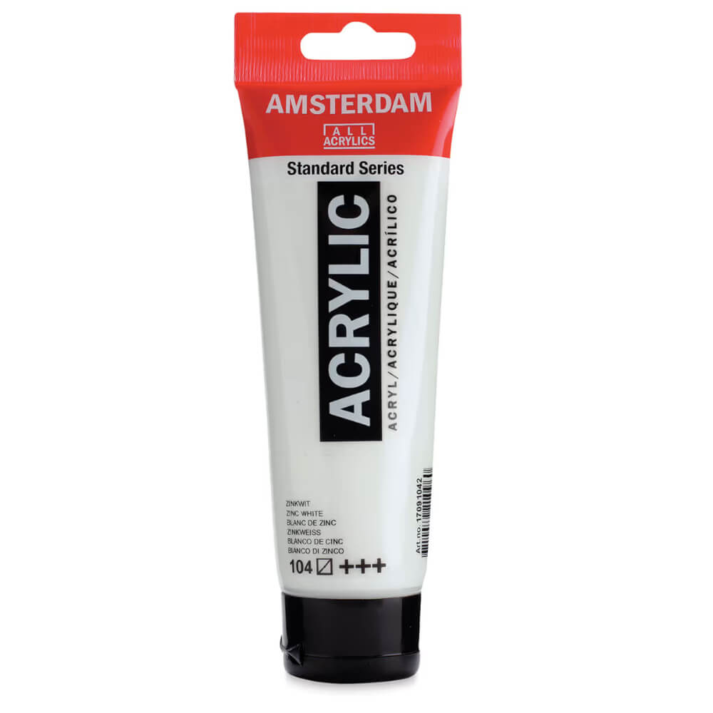 Amsterdam Standart Akrilik Boya 120 ml Zinc White 104