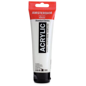 Amsterdam Standart Akrilik Boya 120 ml Titanium White 105
