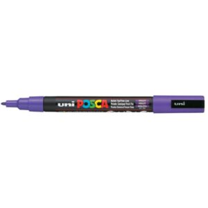 Uni Posca Pc-3M Su Bazlı Poster Marker 0.9 - 1.3 mm Violet 12