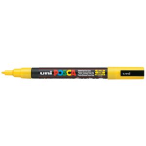 Uni Posca Pc-3M Su Bazlı Poster Marker 0.9 - 1.3 mm Yellow 2