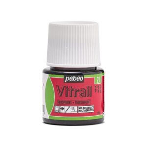 Pebeo Vitrail Transparan Cam Boyası 45 ml Pink 21