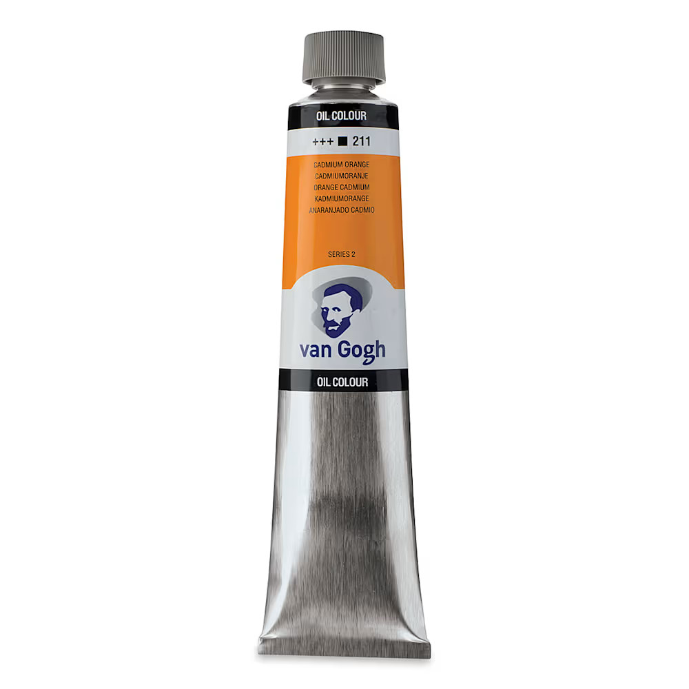 Talens Van Gogh Yağlı Boya 200 ml Seri 2 211 Cadmium Orange