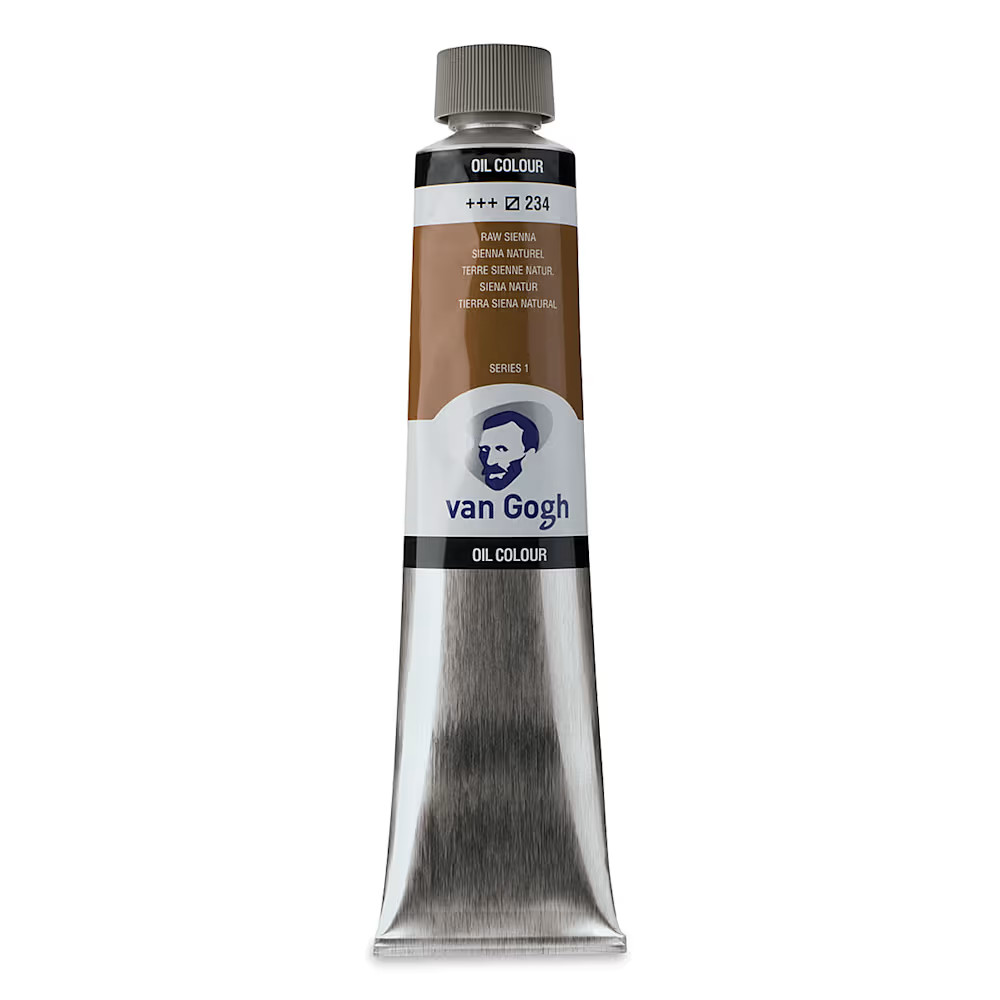Talens Van Gogh Yağlı Boya 200 ml Seri 1 234 Raw Sienna