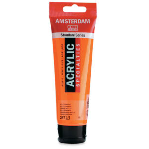 Amsterdam Standart Fosforlu Akrilik Boya 120 ml Reflex Orange 257