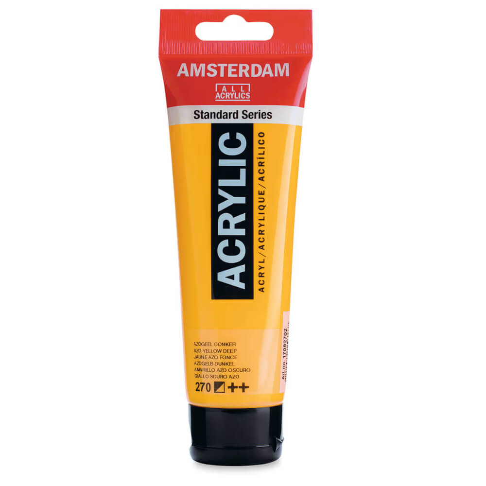 Amsterdam Standart Akrilik Boya 120 ml Azo Yellow Deep 270