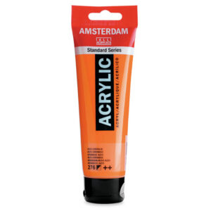 Amsterdam Standart Akrilik Boya 120 ml Azo Orange 276
