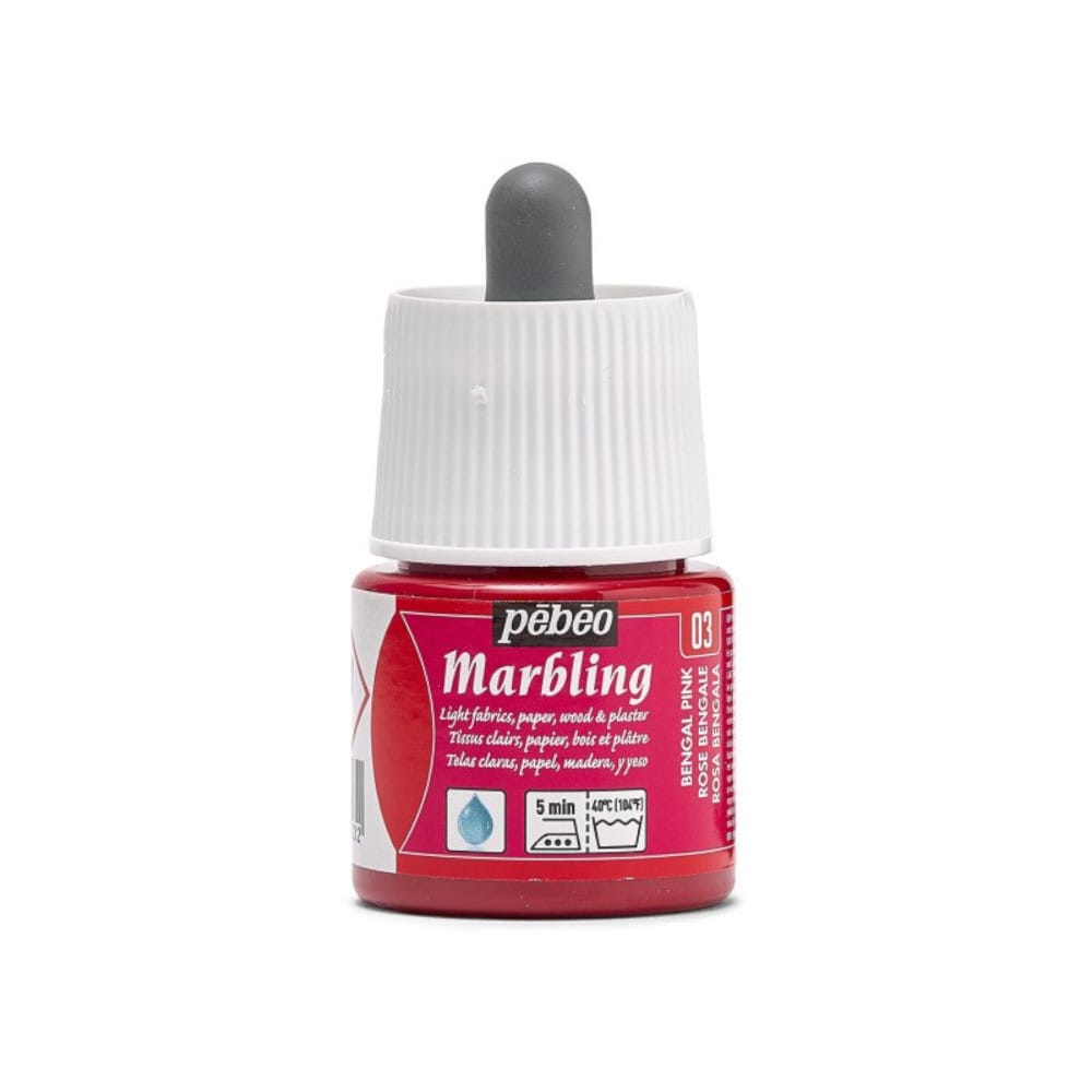 Pebeo Ebru Boyası 45 ml Bengal Pink 130-003