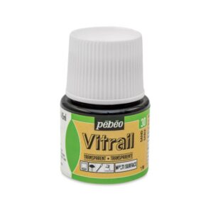 Pebeo Vitrail Transparan Cam Boyası 45 ml Sand 30