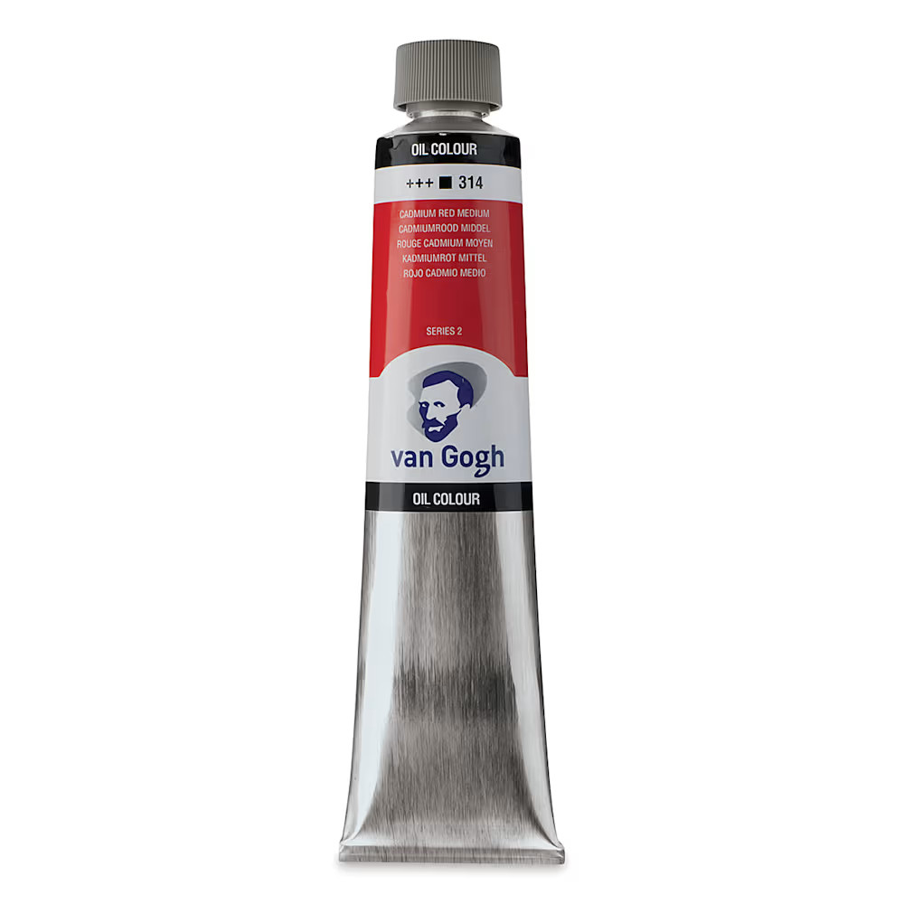 Talens Van Gogh Yağlı Boya 200 ml Seri 1 314 Cadmium Red Medium