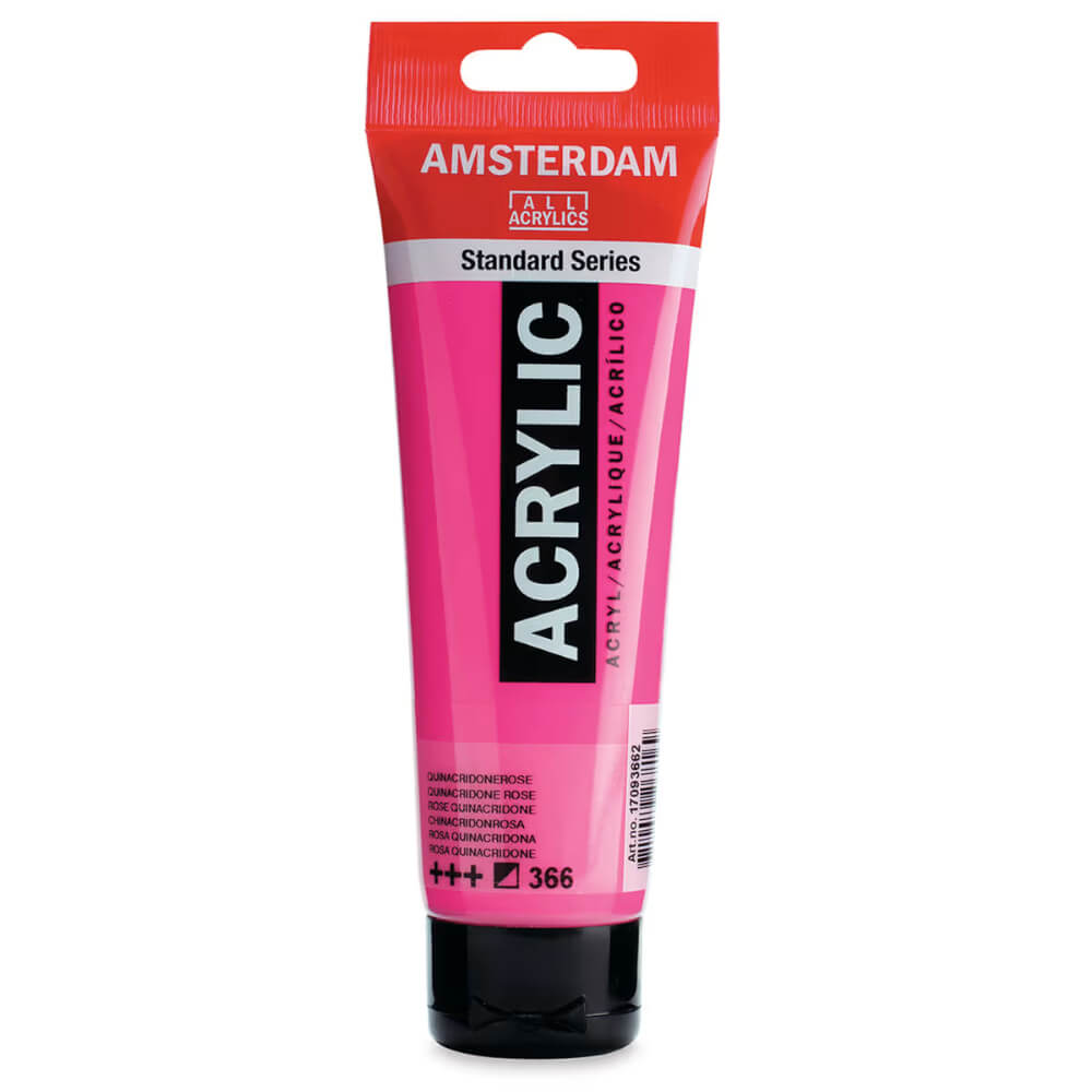Amsterdam Standart Akrilik Boya 120 ml Quinacridone Rose 366