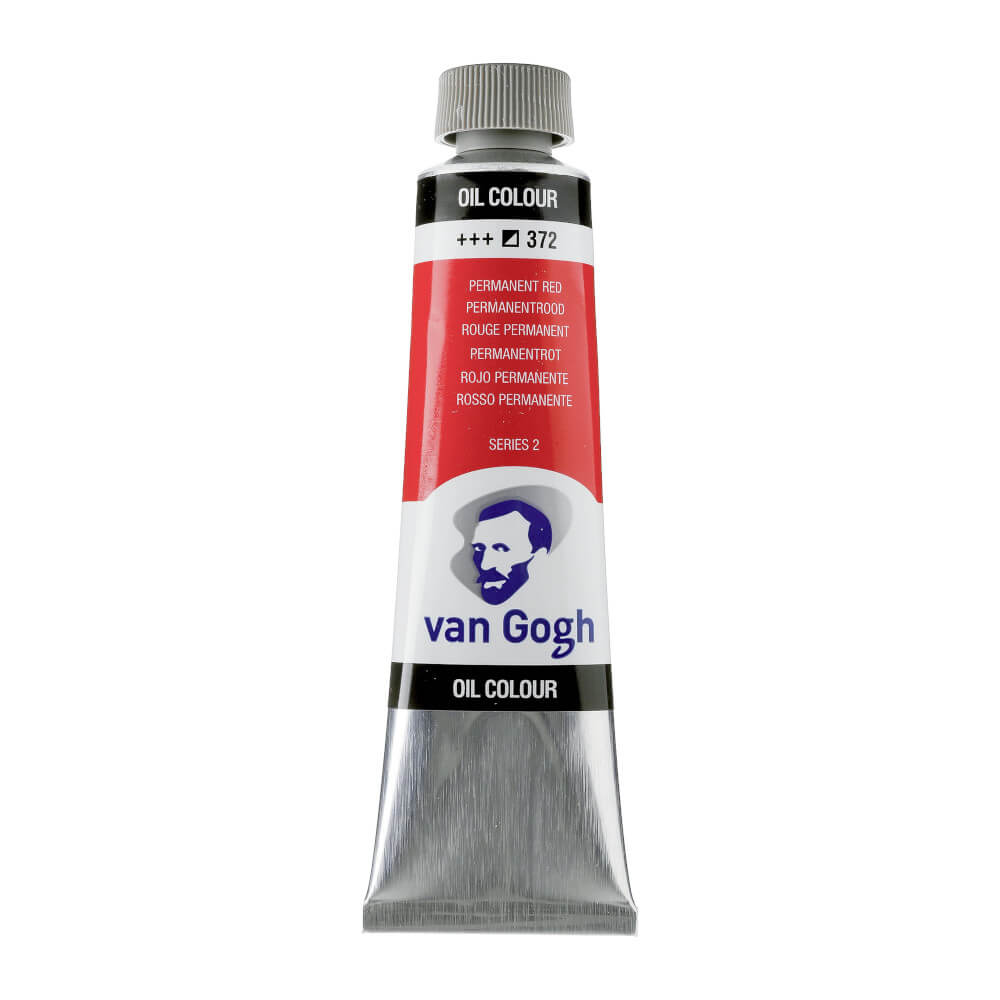 Talens Van Gogh Yağlı Boya 40 ml Seri 2 372 Permanent Red