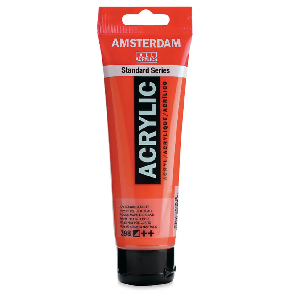 Amsterdam Standart Akrilik Boya 120 ml Napthol Red Light 398