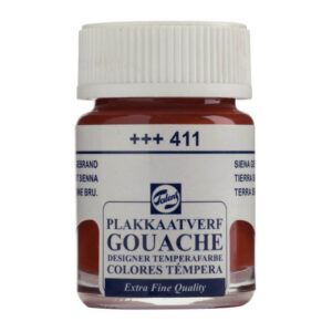 Talens Extra-Fine Designer Guaj Boya 16 ml Burnt Sienna 411