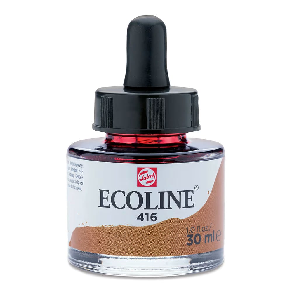 Ecoline Likit Sulu Boya Mürekkebi 30 ml Sepia 416