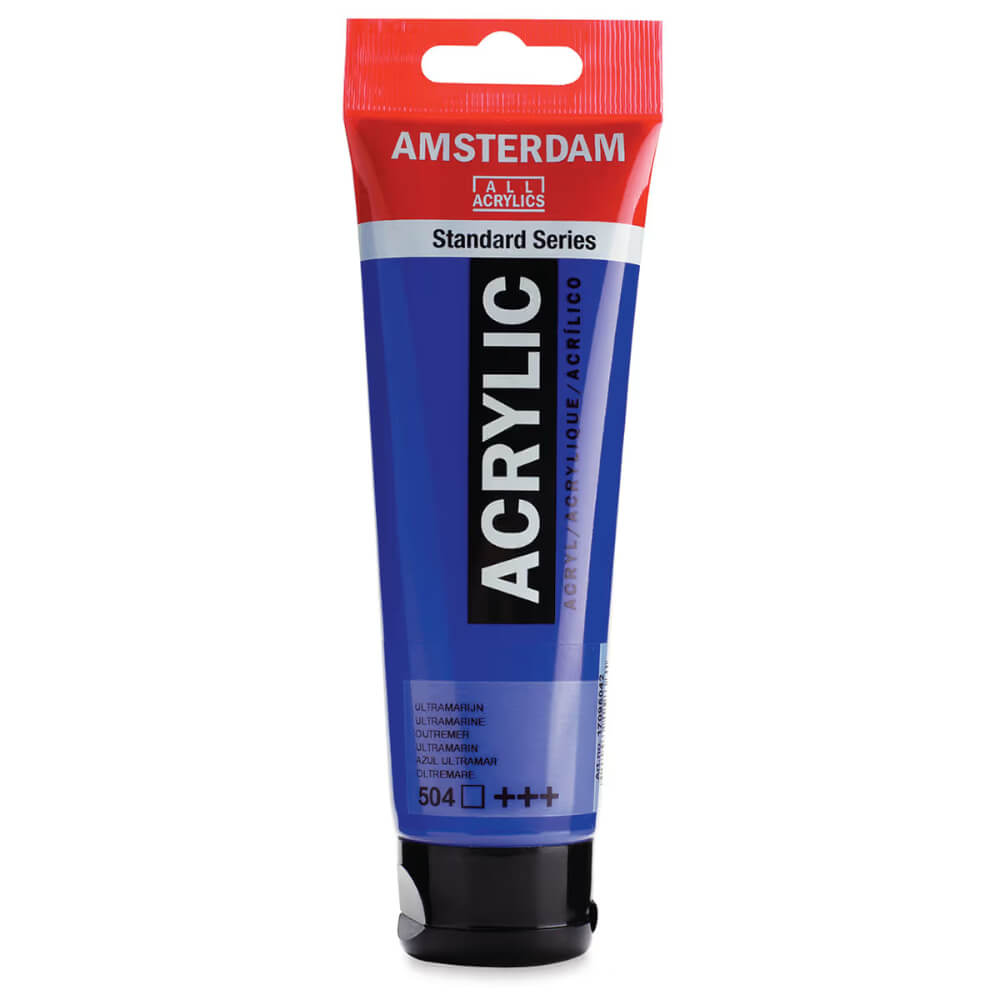 Amsterdam Standart Akrilik Boya 120 ml Ultramarine 504