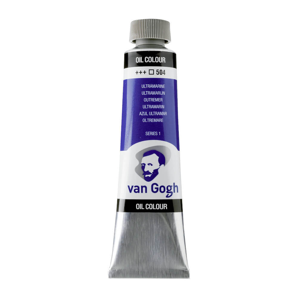 Talens Van Gogh Yağlı Boya 40 ml Seri 1 504 Ultramarine