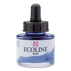 Ecoline Likit Sulu Boya Mürekkebi 30 ml Ultramarine Light 505