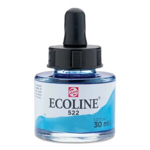 Ecoline Likit Sulu Boya Mürekkebi 30 ml Turquoise Blue 522