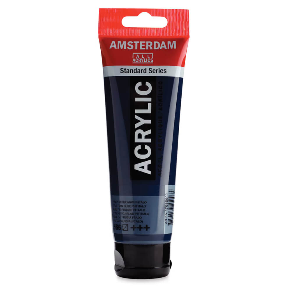 Amsterdam Standart Akrilik Boya 120 ml Prussian Blue (Phthalo) 566