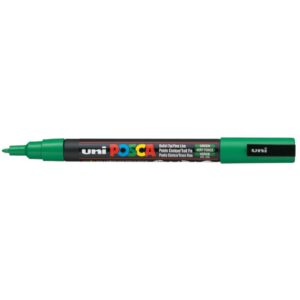 Uni Posca Pc-3M Su Bazlı Poster Marker 0.9 - 1.3 mm Green 6
