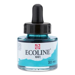 Ecoline Likit Sulu Boya Mürekkebi 30 ml Turquoise Green 661