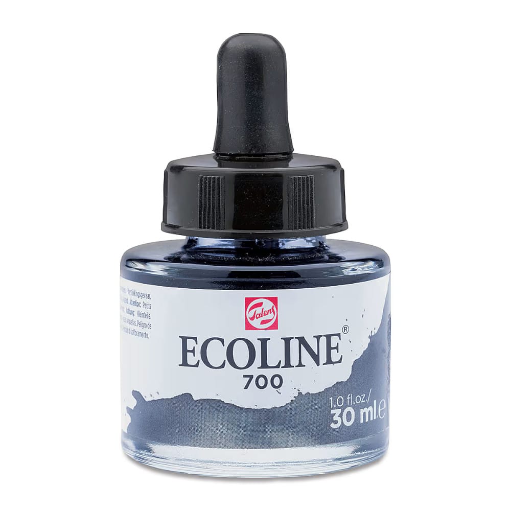 Ecoline Likit Sulu Boya Mürekkebi 30 ml Black 700