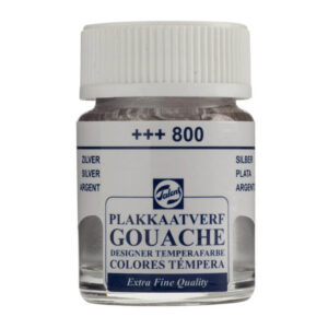 Talens Extra-Fine Designer Metalik Guaj Boya 16 ml Silver 800