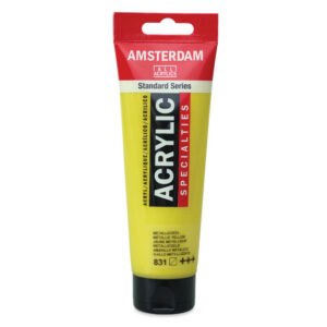 Amsterdam Standart Metalik Akrilik Boya 120 ml Metallic Yellow 831