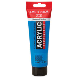 Amsterdam Standart Metalik Akrilik Boya 120 ml Metallic Blue 834