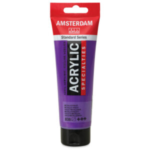 Amsterdam Standart Metalik Akrilik Boya 120 ml Metallic Violet 835