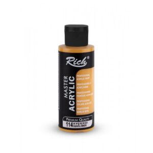 Rich Master Akrilik Boya 120 ml Ayçiçeği 114