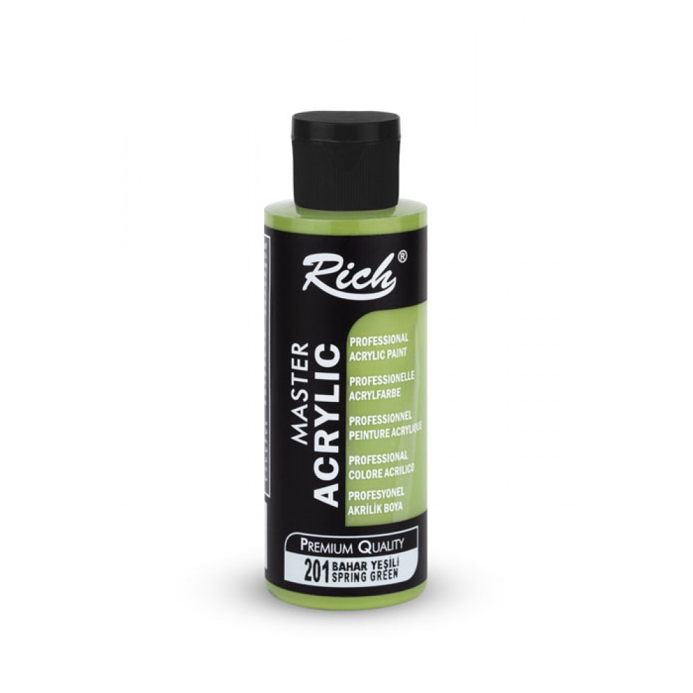 Rich Master Akrilik Boya 120 ml Bahar Yeşili 201
