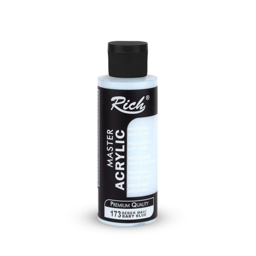 Rich Master Akrilik Boya 120 ml Bebek Mavi 173