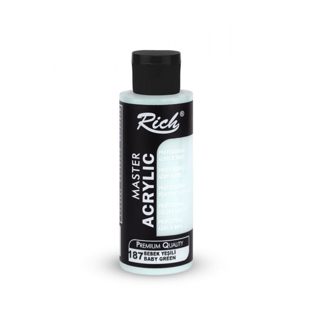 Rich Master Akrilik Boya 120 ml Bebek Yeşil 187
