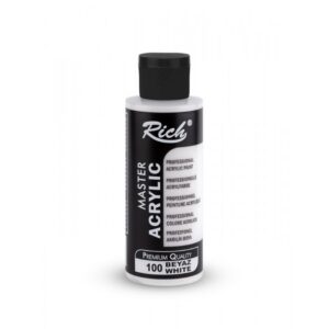Rich Master Akrilik Boya 120 ml Beyaz 100