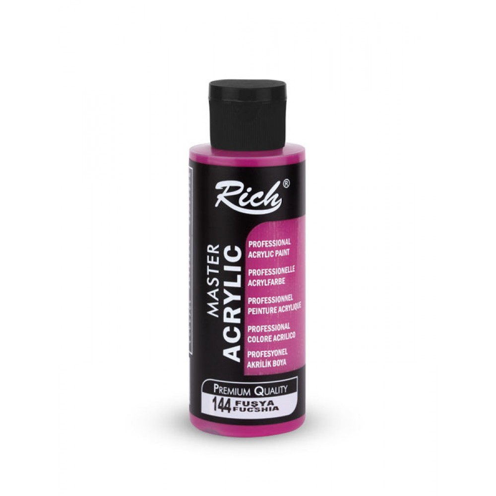 Rich Master Akrilik Boya 120 ml Fuşya 144