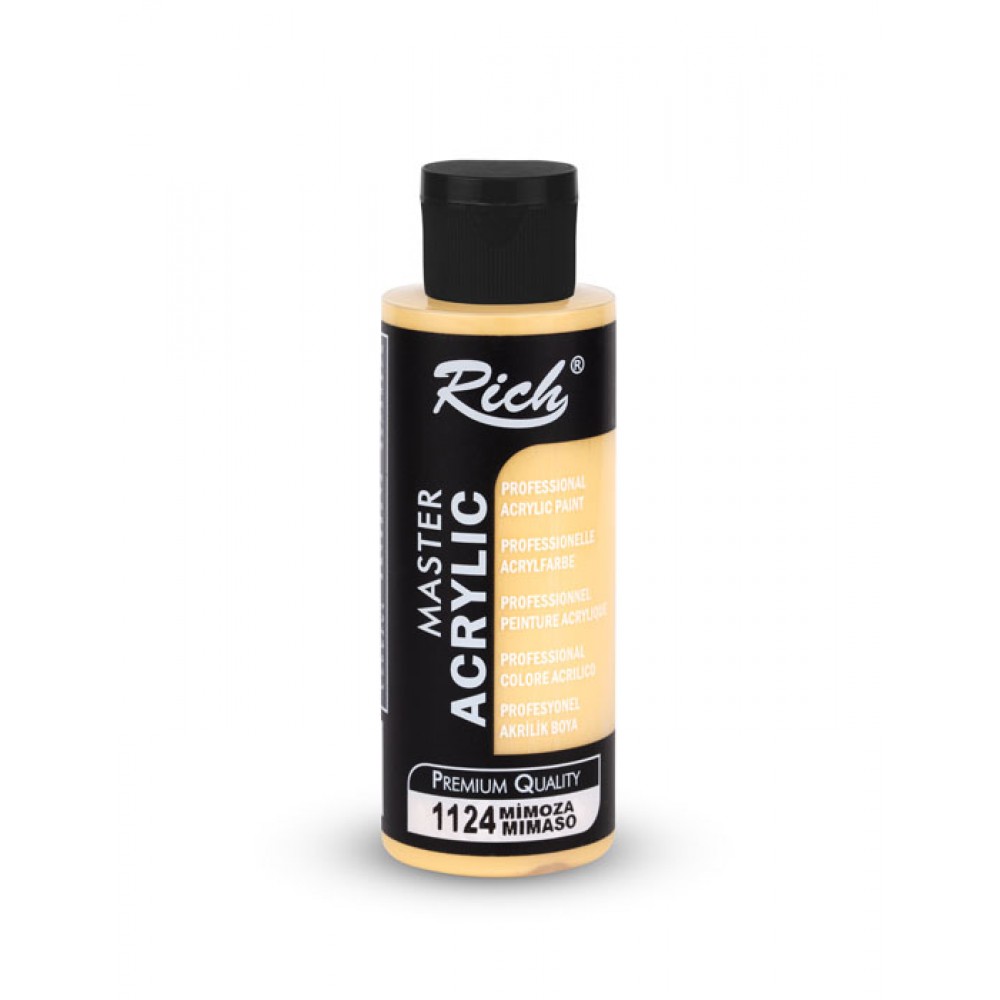 Rich Master Akrilik Boya 120 ml Mimoza 1124