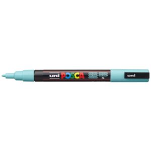 Uni Posca Pc-3M Su Bazlı Poster Marker 0.9 - 1.3 mm Aqua Green P6