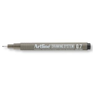 Artline Drawing System Teknik Çizim Kalemi Siyah 0.7 mm EK-237N