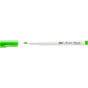 Marvy 1100 Artist Brush Su Bazlı Fırça Uçlu Kalem 11 Light Green