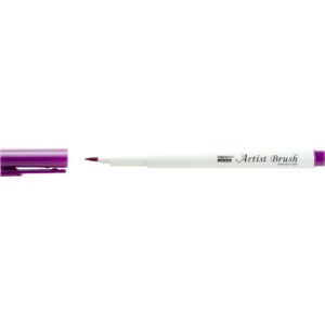 Marvy 1100 Artist Brush Su Bazlı Fırça Uçlu Kalem 20 Magenta