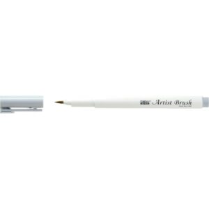 Marvy 1100 Artist Brush Su Bazlı Fırça Uçlu Kalem 26 Silver Grey