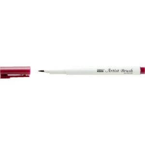 Marvy 1100 Artist Brush Su Bazlı Fırça Uçlu Kalem 28 English Red