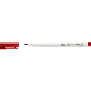 Marvy 1100 Artist Brush Su Bazlı Fırça Uçlu Kalem 46 Crimson Lake