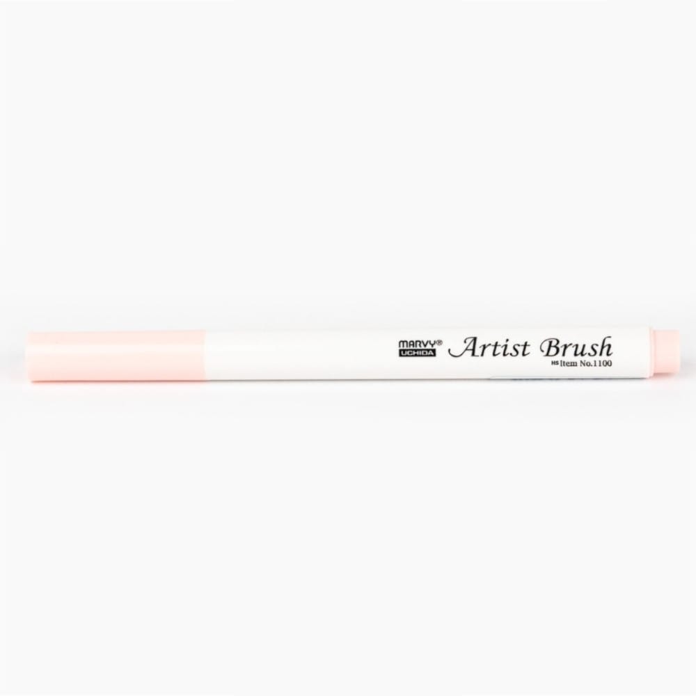 Marvy 1100 Artist Brush Su Bazlı Fırça Uçlu Kalem 47 Pale Pink - Görsel 2